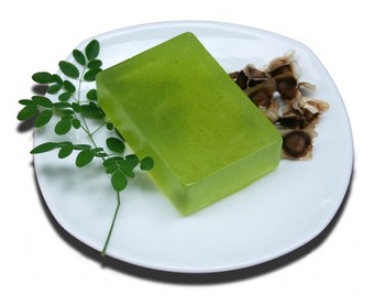 Moringa Oil and Leaf soap